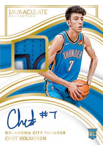 2022-23 Panini Immaculate Basketball Hobby-ROOKIE PATCH AUTOGRAPHS GOLD