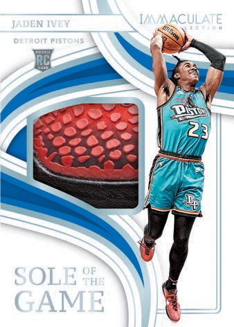 2022-23 Panini Immaculate Basketball Hobby-SOLE OF THE GAME