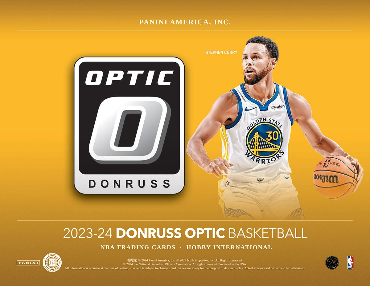 2023-24 Panini Donruss Optic Basketball Hobby International Box