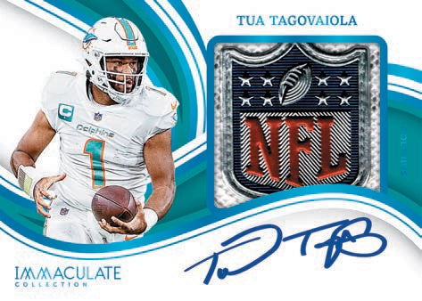 2023 Panini Immaculate Football Hobby Box-PREMIUM PATCH AUTOGRAPHS NFL SHIELD