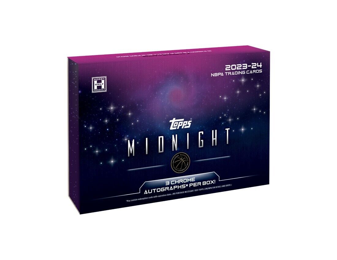 2023-24 Topps Midnight Basketball Hobby Box