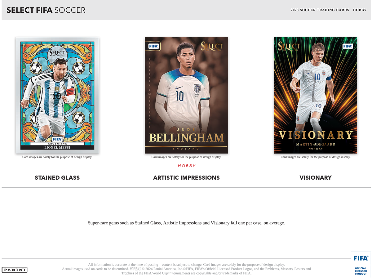 2023-24 Panini Select FIFA Soccer Hobby Box