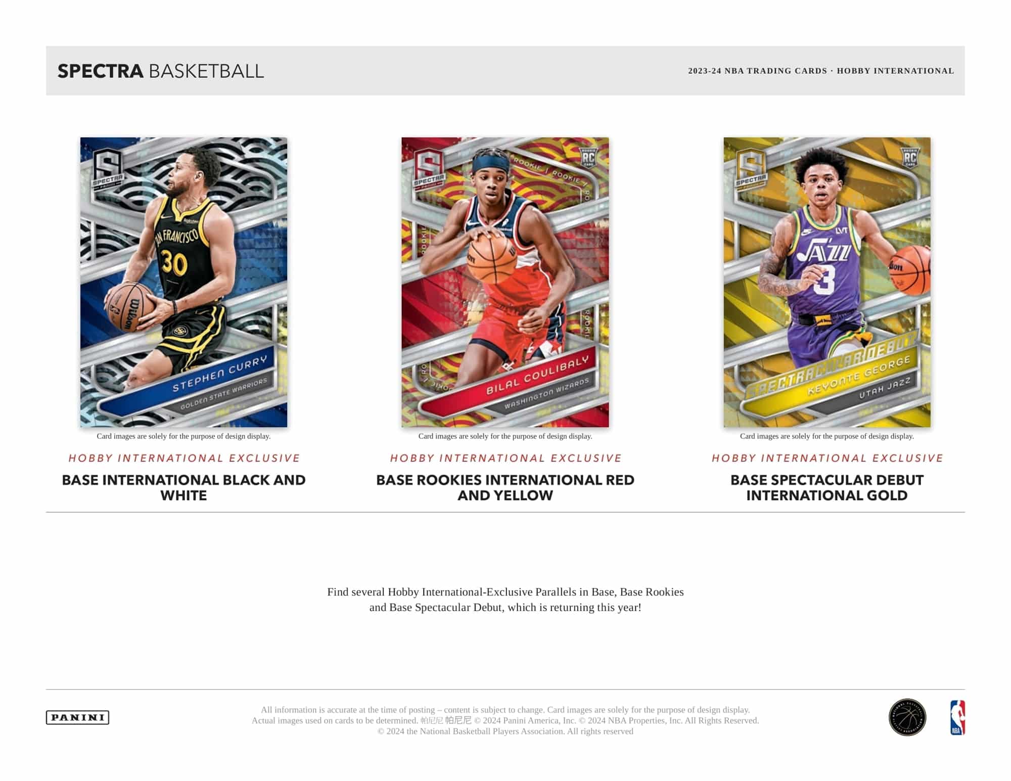 2023-24 Basketball Panini Spectra International Hobby box